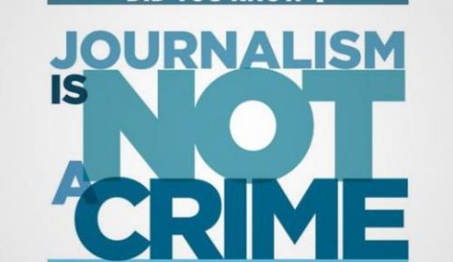  “I am a journalist! Journalism is not a crime!” campaign launched by media freedom advocates in Turkey 
