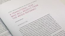 Media integrity report: State-media financial relations in Serbia