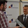Sead Sadiković the first winner of the EU Award for Investigative Journalism in Montenegro